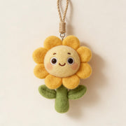 Florales Wollfilz-Ornament zum Muttertag 09