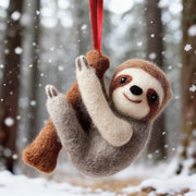 Personalisierte Wollfilz-Weihnachtsanhänger für Kinder für Weihnachten 12