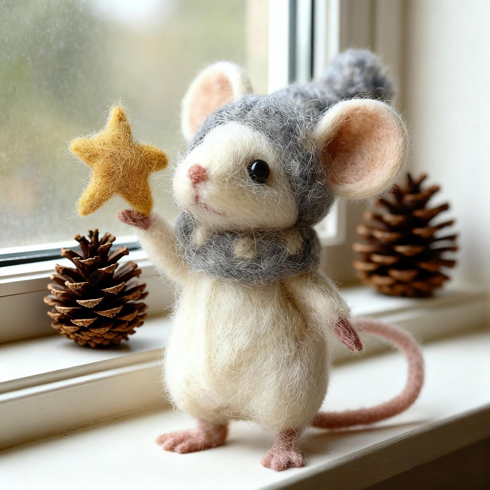 Wollfilz-Weihnachtsanhänger für Kinder für Weihnachten 03